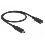 USB-Kabel DeLOCK 85532 USB 3.2 Gen 1 0,5 m USB-C Schwarz