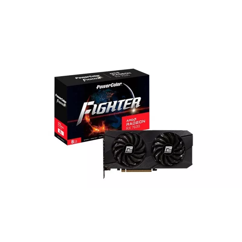 PowerColor Fighter Radeon RX 7600 8GB Grafikkarte