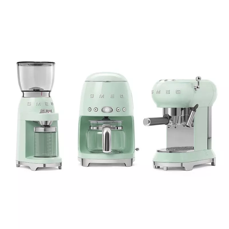 SMEG Kaffeemaschine pastellgrün DCF02PGEU