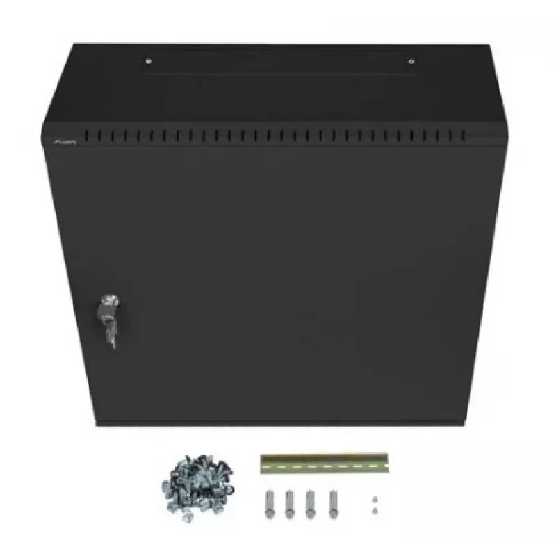 Lanberg WAF1-5203-06-00B Schrankgehäuse 6U Wandgehäuse Schwarz