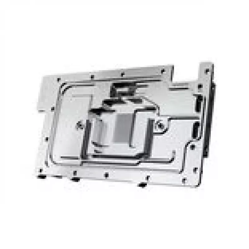 Backplate Alphacool 10261 Aluminium Chrom Kupfer Schwarz 95,7 mm