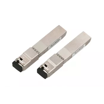 Extralink SFP+ 10G WDM Modul, 10 Gbit/s, 1490/1550 nm, Singlemode, 80 km, LC, Paar