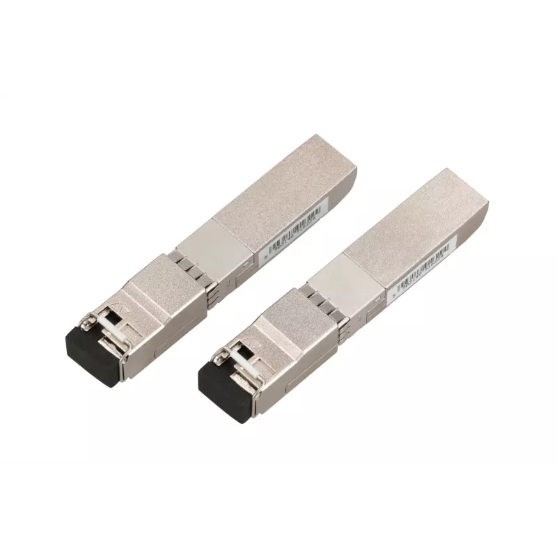 Extralink SFP+ 10G WDM Modul, 10 Gbit/s, 1490/1550 nm, Singlemode, 80 km, LC, Paar