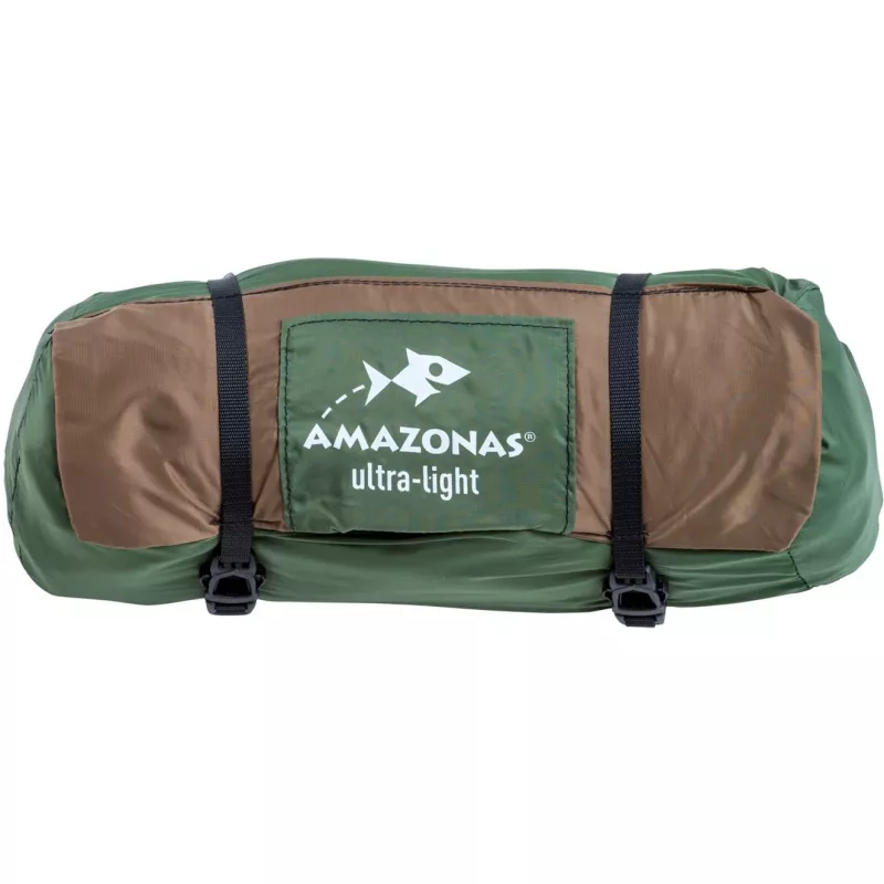 Adventure Moskito Hammock Thermo AZ-1030430, Camping-Hängematte Grün/Braun