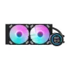 240mm Radiator Darkflash DN-D240 Schwarz — Wasserkühlungsradiator für PC-Flüssigkeitskühlungssysteme