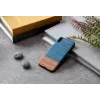 Smartphone-Hülle man and wood für iPhone XS Max — Denim Schwarz