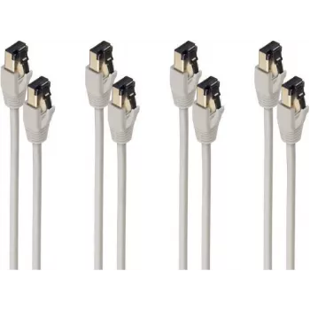 shiverpeaks BS08-41150-4 Netzwerkkabel Grau 1,5 m Cat8.1 F/FTP (FFTP) (BS08-41150-4)