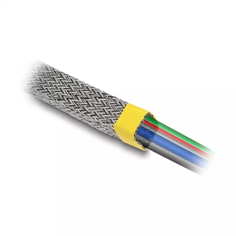 Kabelschlauch DeLOCK 20939 Grau 2 cm Kupfer Polyester