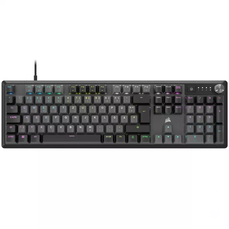 Corsair K70 CORE RGB Tastatur Gaming USB QWERTZ Deutsch Grau