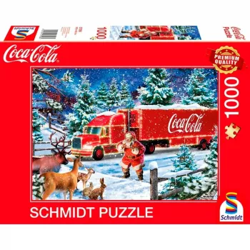 Puzzle Schmidt Spiele Coca Cola Christmas Truck 1000 Teile