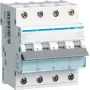 Hager MCN616 Leitungsschutzschalter Miniatur-Leitungsschutzschalter C-Typ 4P 4 Module (MCN616)