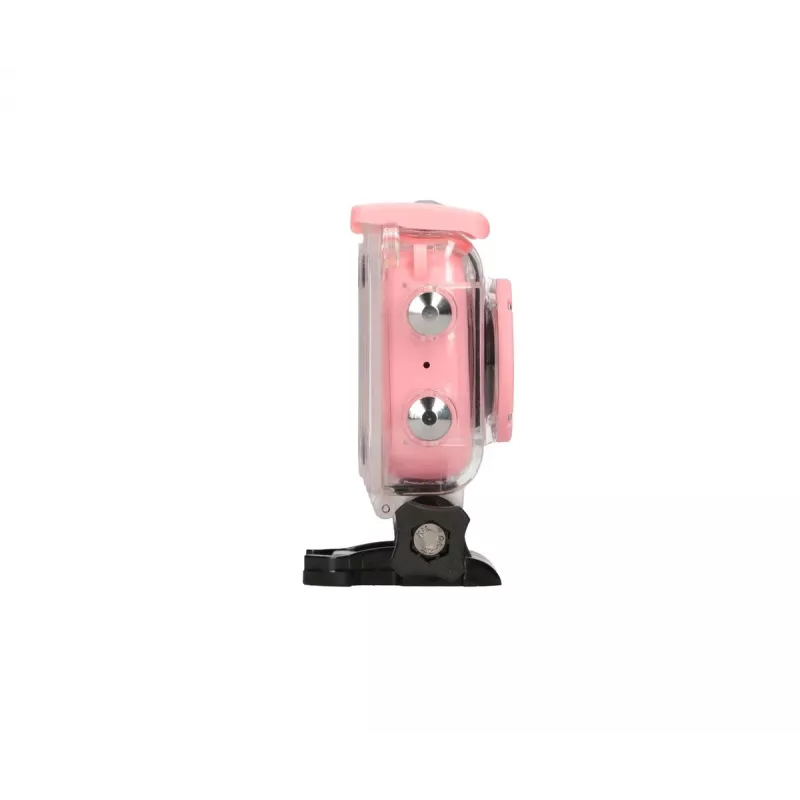 Digitale Kinder-Sportkamera Extralink H18 Pink – IP68, 1080p, 2-Zoll-Bildschirm