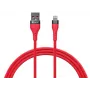 Kabel USB A-Lightning 1m Rot