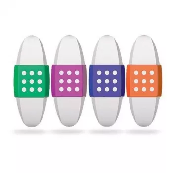Colorino Bleistift-Radiergummi mit Kunststoffgriff