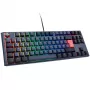 Ducky One 3 Cosmic Blau TKL Gaming-Tastatur, RGB-LED - MX-Ergo-Clear