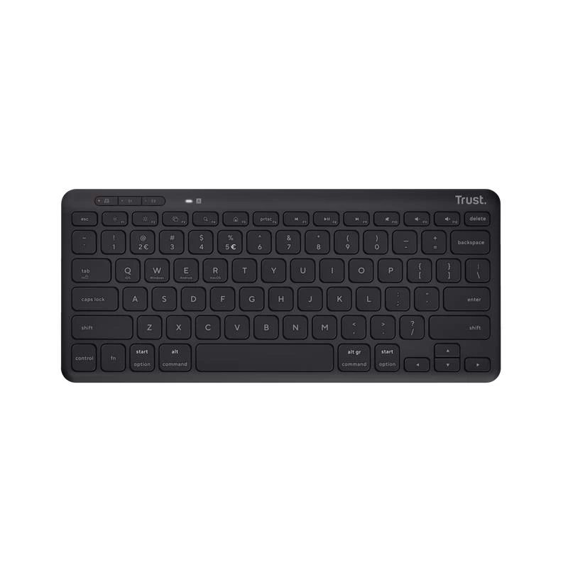 Trust Lyra Tastatur Universal RF Wireless + Bluetooth QWERTY US English Schwarz