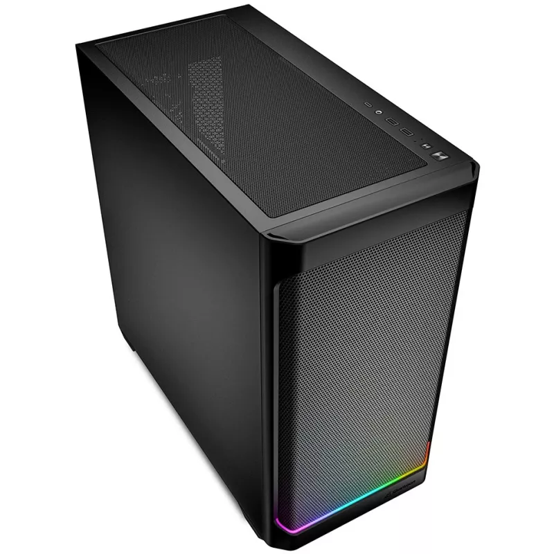 Sharkoon MK4 RGB Strip Micro Tower Schwarz