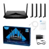 Tisch-WLAN-Router Cudy P5 — Dualband Wi‑Fi 6, 5G Sub6, Dual NanoSIM, Gigabit Ethernet, 6 abnehmbare Antennen, 256 MB RAM