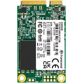 Transcend MSA372M - SSD - 256 GB – intern – mSATA – SATA 6 Gbit/s (TS256GMSA372M)