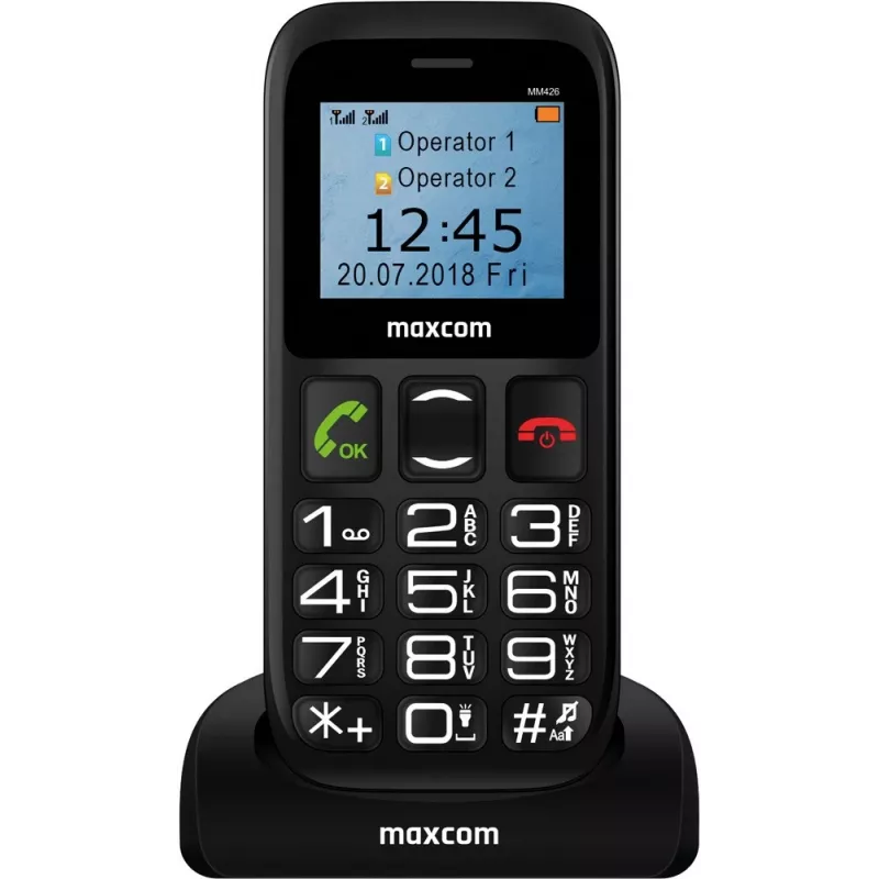 Mobiltelefon MaxCom MM 426SE, 4,0-Zoll-Bildschirm