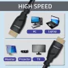 HDMI 2.1 Kabel QOLTEC 5 m — 48 Gbit/s, 8K@60Hz, 26AWG, vergoldete Stecker