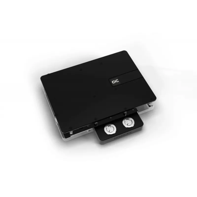 Backplate Alphacool 10265 Acryl Aluminium Chrom Kupfer Nylon Schwarz 161mm