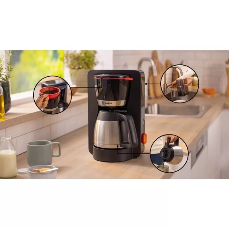 Bosch TKA6M273 Kaffeemaschine Filterkaffeemaschine 1,1 L