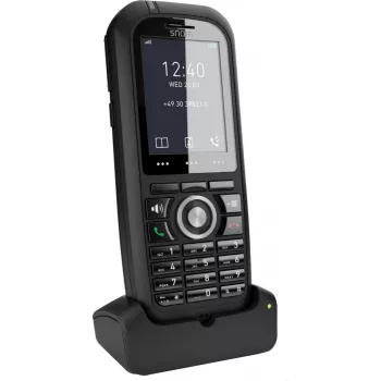 Snom M80 DECT-Telefonhörer mit Rufnummernanzeige Schwarz