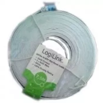 Logilink - Patchkabel - RJ-45 (M) - RJ-45 (M) - 10 m - UTP - CAT 5e - gepresst - Weiß (CP0139)
