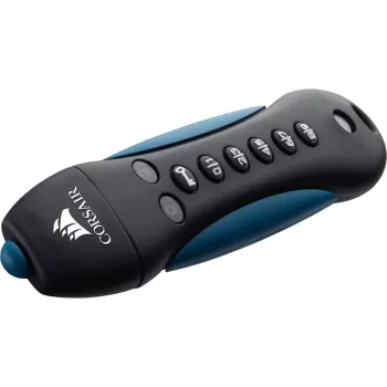 CORSAIR Flash Padlock 3 128 GB sicherer USB 3.0 Flash-Laufwerk mit Tastenfeld sichere 256-Bit-Hardware-AES-Verschlüsselung