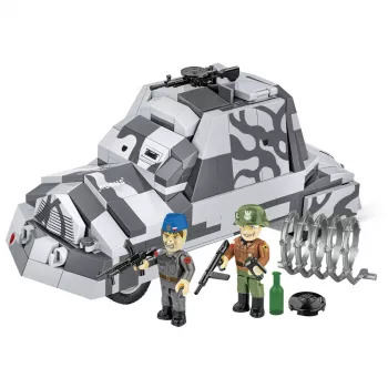 COBI 3114 Historical Collection Behelfspanzerwagen Kubuś, Warschauer Aufstand, 302 Teile