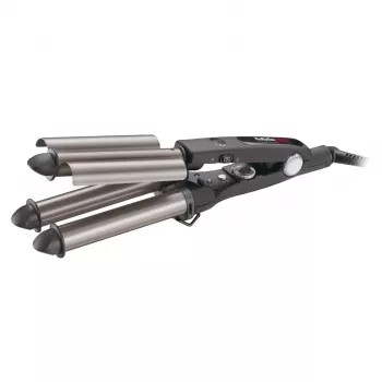 Lockenstab BaByliss PRO TRIPPLE WAVER — 125 W, schwarz, 2,7 m Kabel