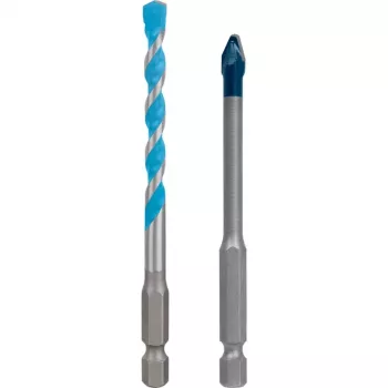 Bohrer-Set Bosch Expert HEX-9 MultiConstruction 6 mm, 2-teilig
