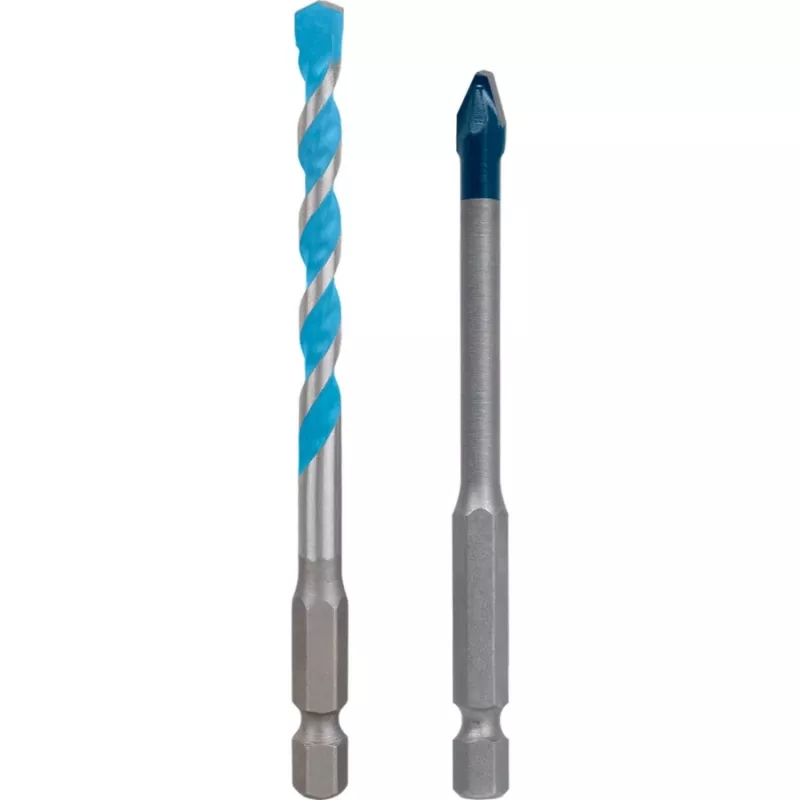 Bohrer-Set Bosch Expert HEX-9 MultiConstruction 6 mm, 2-teilig