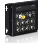 TRENDnet TI-TPG80 - Switch - unmanaged - 8 x 100/1000/10000 + 1 x Shared Gigabit SFP + 1 x SFP - Wandmontage - DC