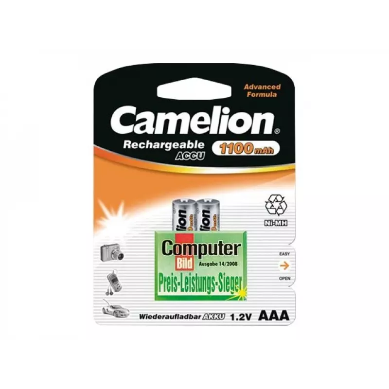 Wiederaufladbare Batterie Camelion NH-AAA1100BP2