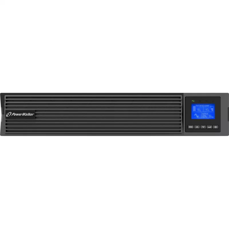 PowerWalker VFI 1500 ICR IoT Doppelwandlung (Online) 1,5 kVA 1500 W 8 AC-Ausgänge