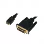 Mini HDMI auf DVI-D Kabel M/M, 1m, schwarz
