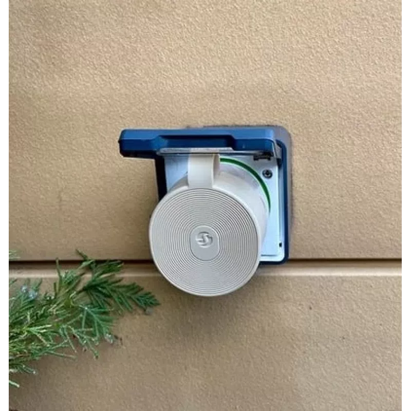 Intelligenter Außenstecker Shelly Wave WiFi-Steuerung IP44 – 230V, 12A, 2500W, SmartStart, OTA, LED