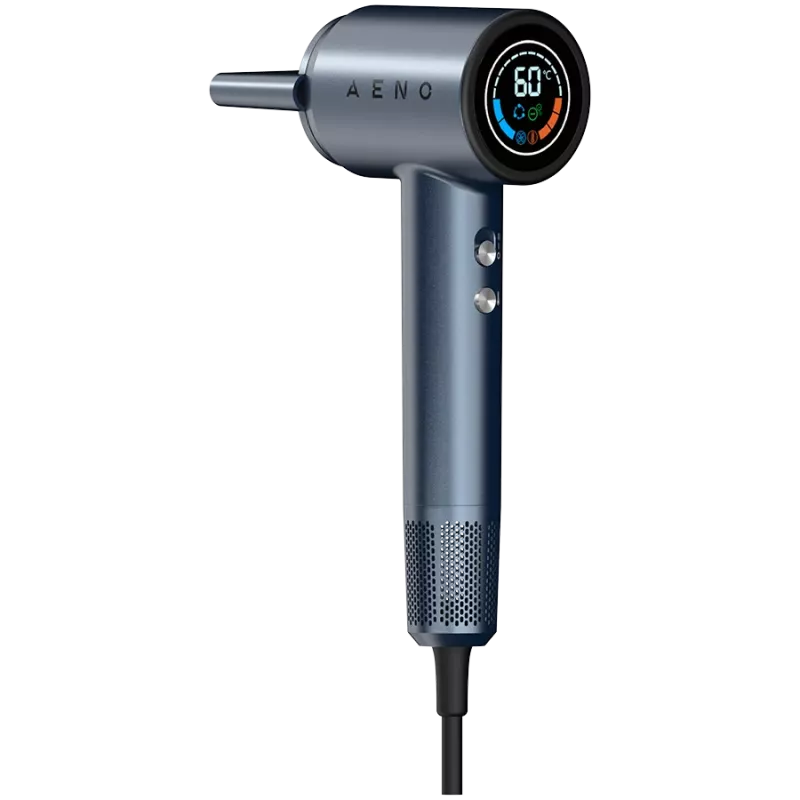 High Speed Haartrockner, 220V-240V~50-60Hz, 1500W, Ionen-Technologie, LCD, 6+ Zirkulationsmodi, 110.000 U/min, weniger als 75 dB
