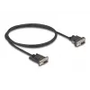 Serielles Kabel DeLOCK 87837 1,8 m DB9-Stecker auf DB9-Stecker
