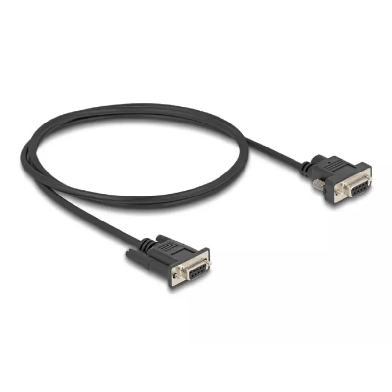 Serielles Kabel DeLOCK 87837 1,8 m DB9-Stecker auf DB9-Stecker