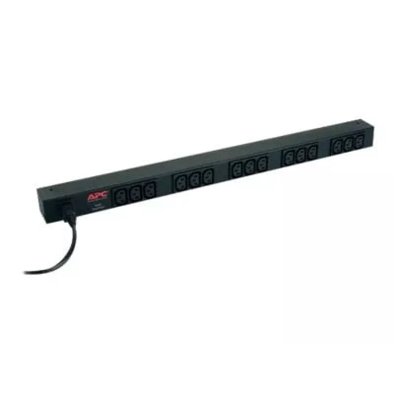 APC RACK PDU BASIC ZERO U 10A 230V Steckdosenleiste (PDU) 15 AC-Ausgänge 0U Schwarz