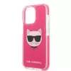 Karl Lagerfeld KLHCP13XTPECPI Iphone 13 Pro Max 6.7 Hartschale Fuchsia/FUSCHIA Choupette Head