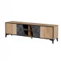 Cama 4D RTV-Schrank OVO 180x38xH53 Eiche/Beton