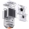 CPU-Kühler Jonsbo CR-1400 DV2 Weiß mit 140-mm-Lüfter