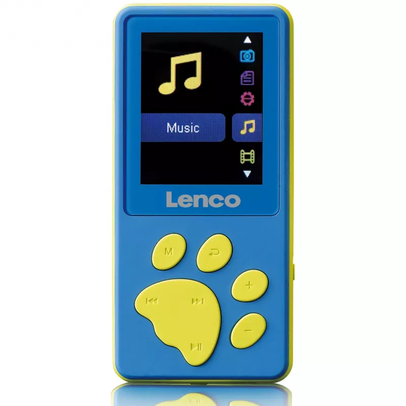 Lenco XEMIO-560BU MP3-/MP4-Player 8 GB Blau (XEMIO-560BU)