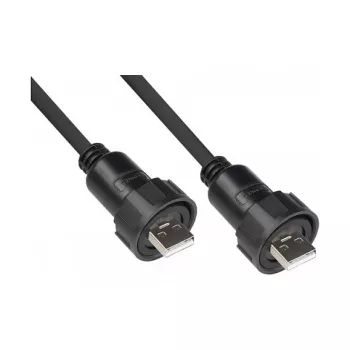 Good Connections Industrie-Plug S4 -USB 2.0 A-A 1m Kabel