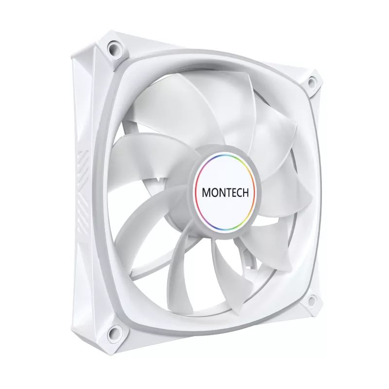 MONTECH RX120 PRO Weiß 120mm ARGB Gehäuselüfter