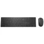Dell KM5221W Wireless Tastatur-Maus-Set Schwarz